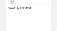 Desktop Screenshot of interbrandsltd.com